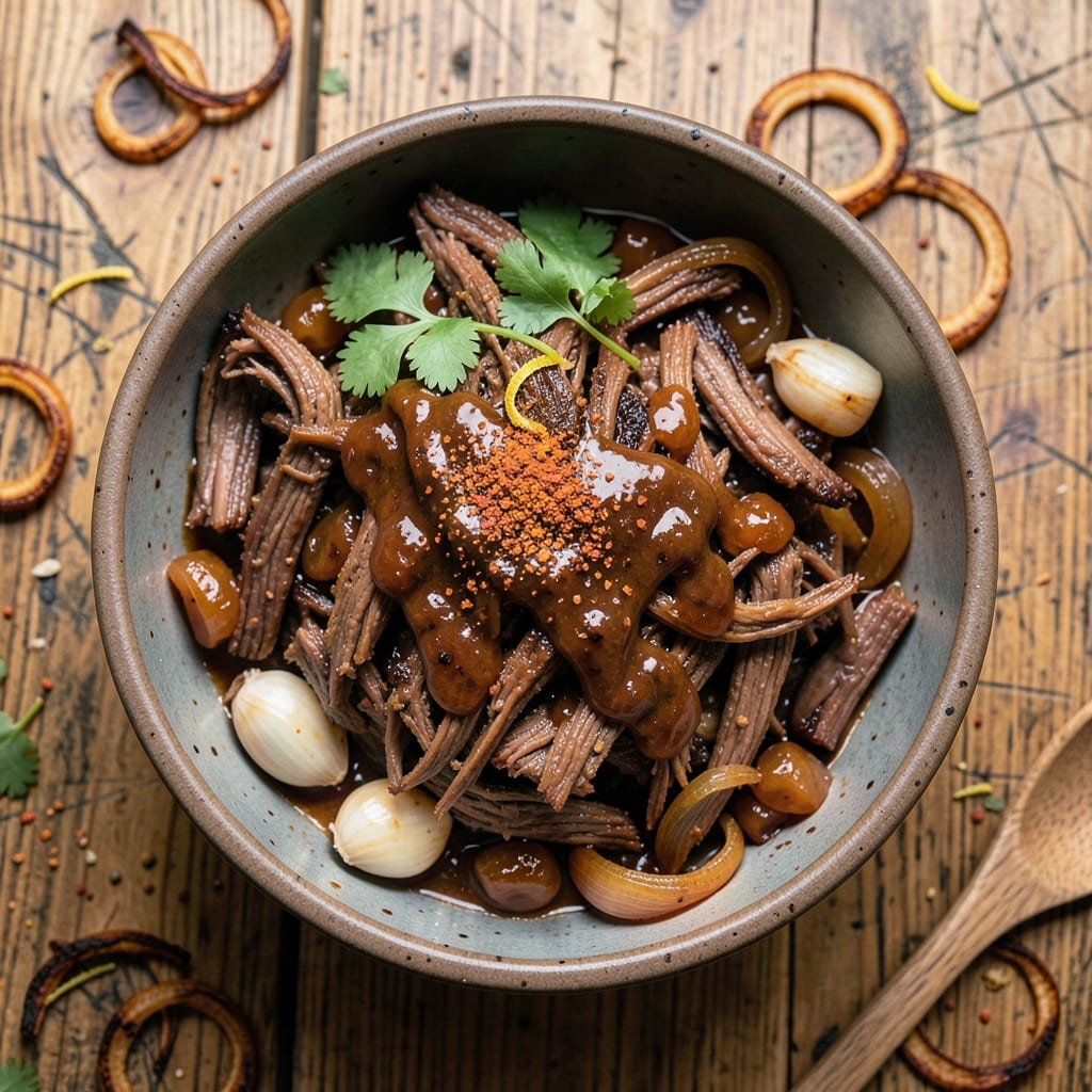 BBQ Pulled Beef Crock Pot Recipe: Smoky-Sweet Shreds Ready in 6 Hours