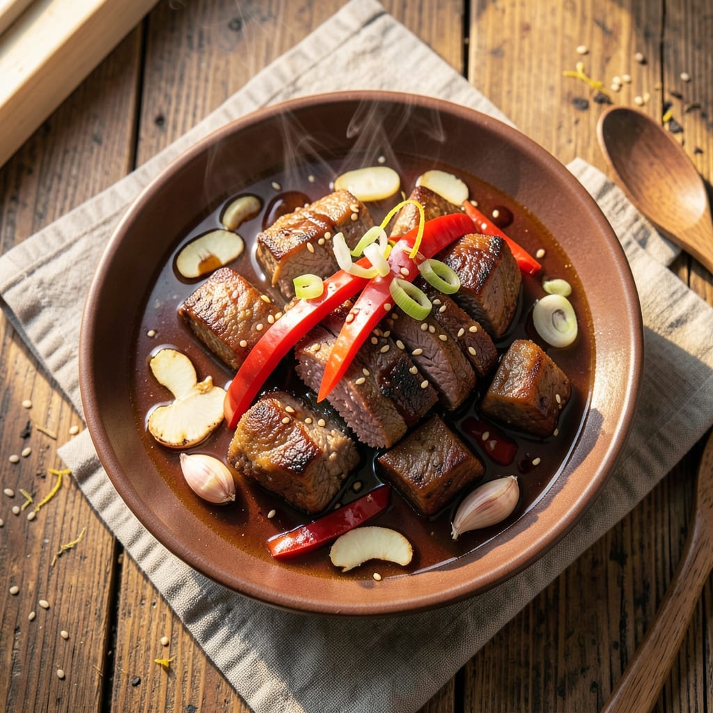Asian Beef Stew Recipe Slow Cooker: Silky-Spiced Tender Meat in One Pot
