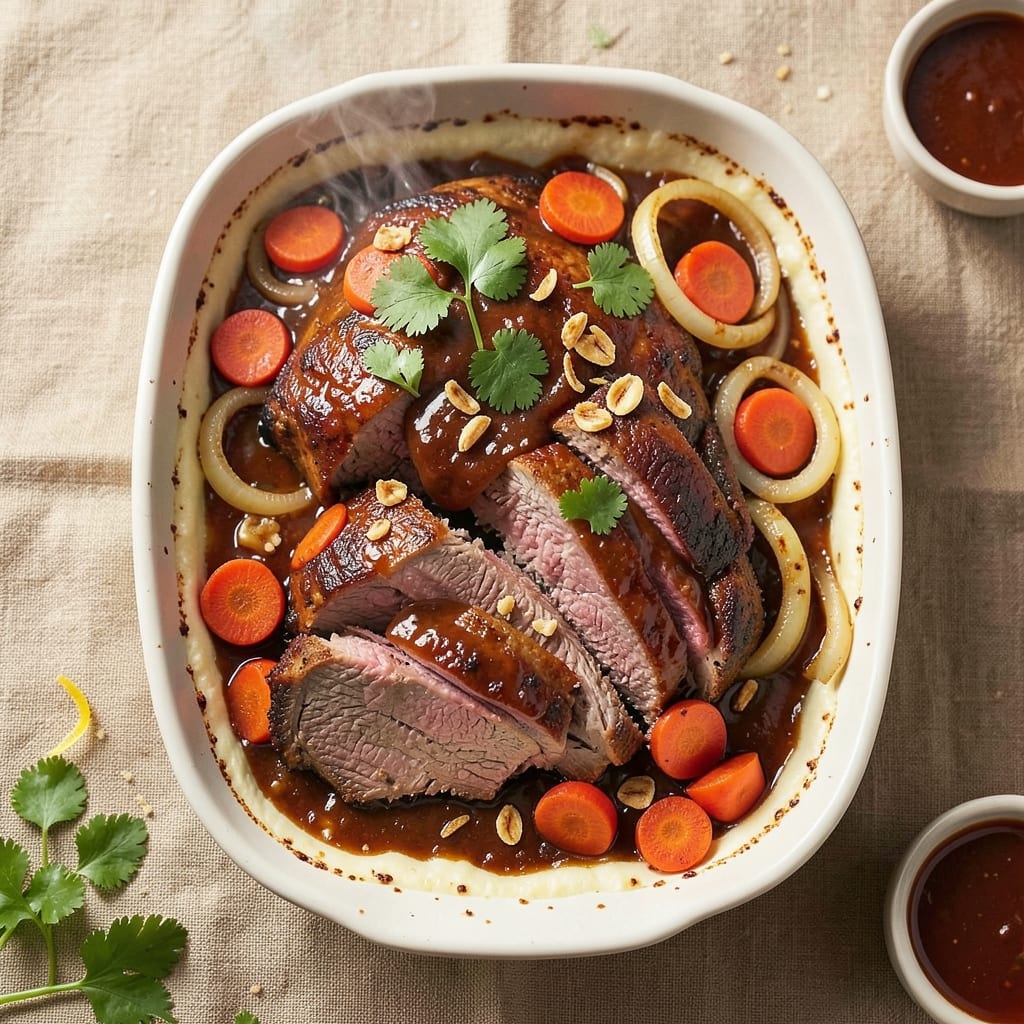 BBQ Beef Casserole Recipe: Slow-Cooked Smoky Depth With Crispy Top