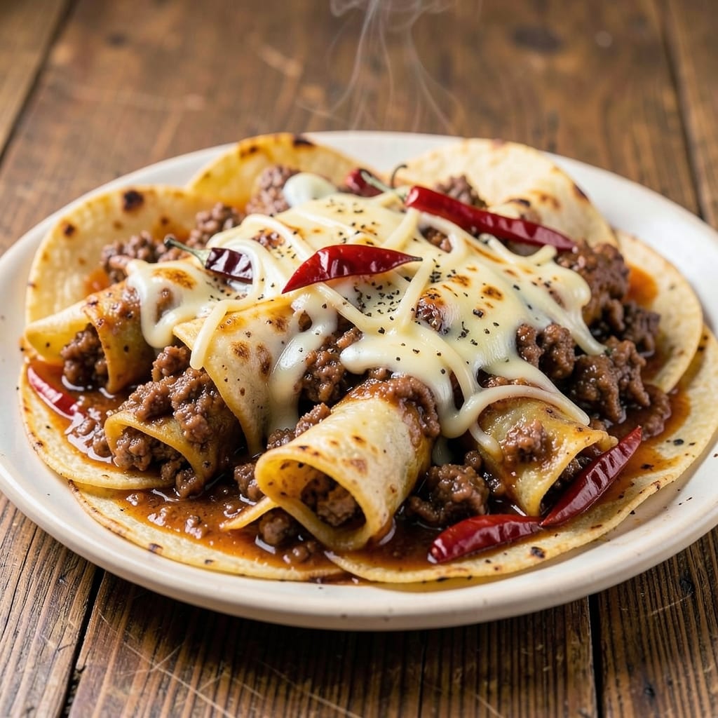 Authentic Ground Beef Enchiladas Recipe: Smoky Cumin-Kissed Layers with Cheese-Filled Surprise