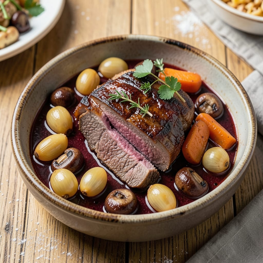 5 Star Beef Bourguignon Recipe: Deep Wine-Reduced Richness in One Pot