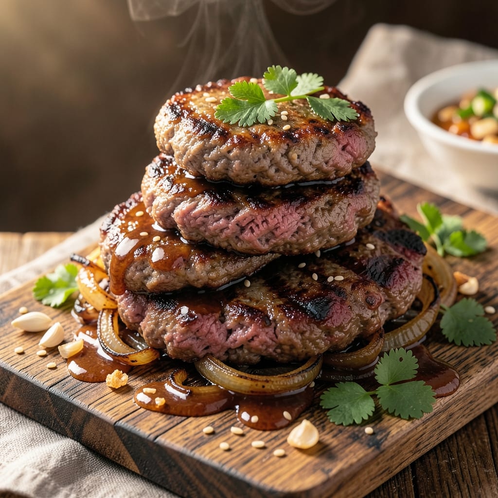 Barbecue Beef Patties Recipe: Grilled-To-Perfection With Smoky-Sweet Crust
