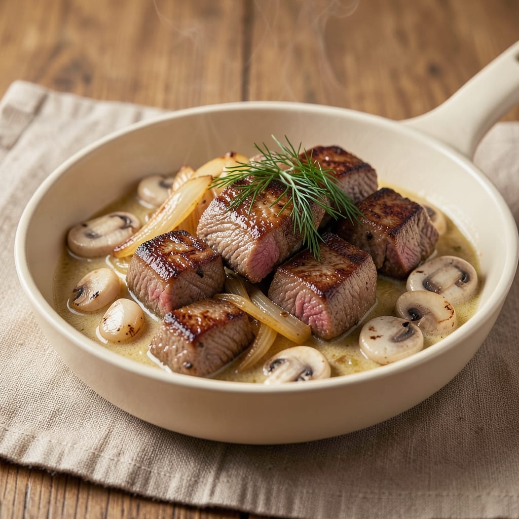 Atk Beef Stroganoff Recipe: Sour Cream Swirls and Tender Steak