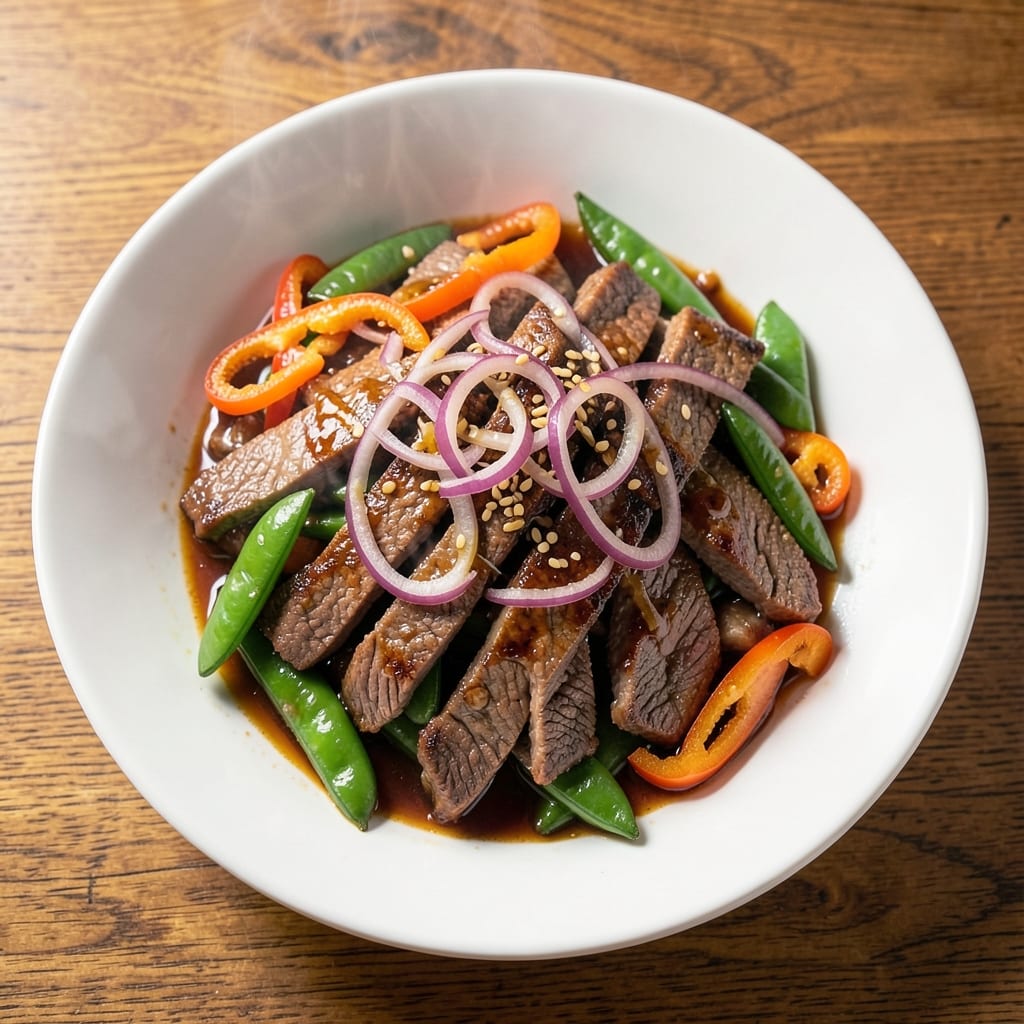 American Beef Stir Fry Recipe: Wok-Seared Umami Crunch in 20 Minutes