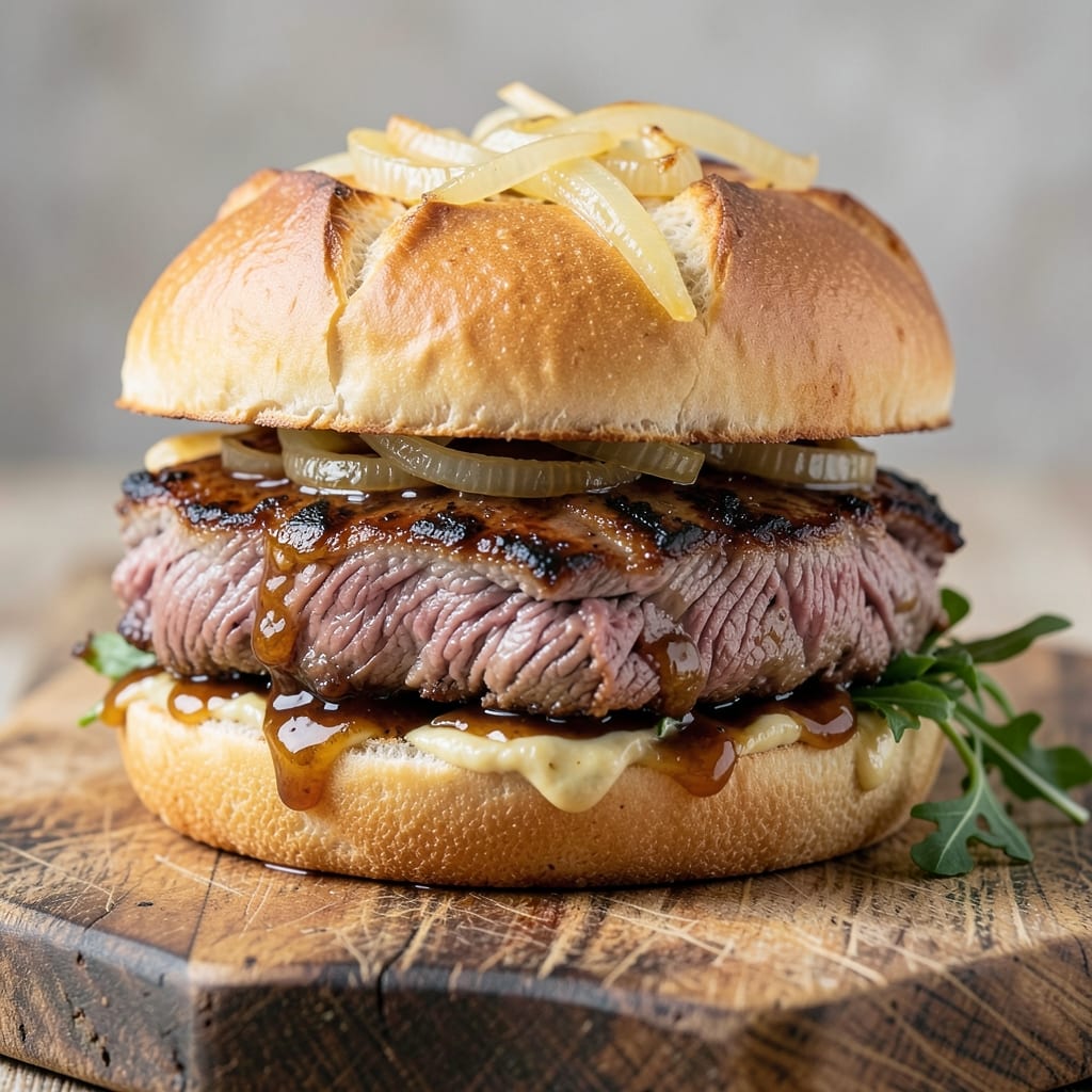 BBQ Roast Beef Sandwiches Recipe: Smoky Caramelized Crusts and Juicy Layers