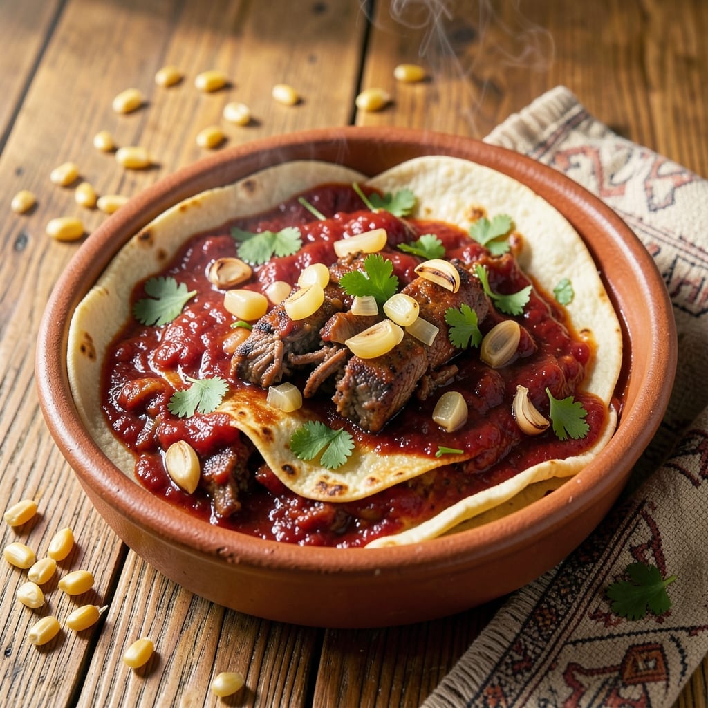 Authentic Beef Enchilada Recipe with Red Sauce: Smoky Chipotle-Spiced Layers That Melt Together