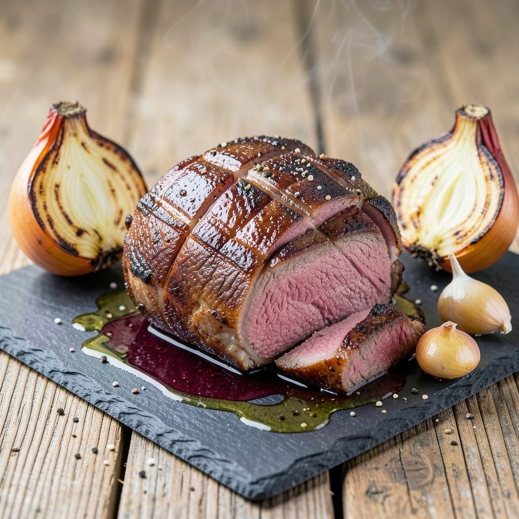 Angus Beef Eye Round Roast Recipe: Slow-Seared to Buttery, Thread-Separating Tenderness